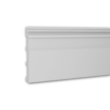 Profhome 653118 Skirting Base molding Decorative moulding Stucco moulding 2 m