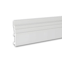 Profhome 653802 Skirting Base molding Decorative moulding Stucco moulding 2 m