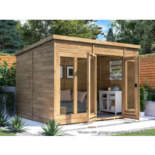 Summerhouse 3m x 2.4m Modular Pent Fully Pressure Treated Superfelt RagePanda Dunster House