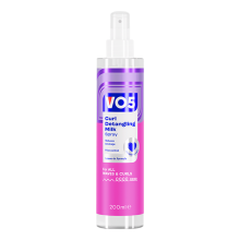 VO5 Curl Detangling Milk 200ml, Frizz Control, Curly Hair