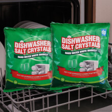 Dri Pak Dishwasher Salt – 1kg x 2 Pack | Limescale Protection & Sparkling Clean Dishes