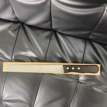 (stainless steel bread knife) 1pc Heavy-Duty Stainless Steel Bread Knife - Professional Chef Knife with Serrated Edge, 8-inch Sharp Blade