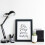 (Black, 40x30cm) Photo frames Poster frames in Black White Colour 18