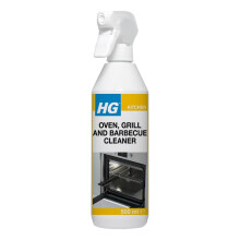 HG Oven, Grill & Barbecue Cleaner Spray, Removes Baked On Food & Burnt-in Grease Fast, For Kitchen & Outdoors (500 ml) (Packaging may vary)