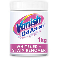 Vanish Oxi Action Whitener Powder, Whites, 1kg, Pack of 1, Chlorine Free