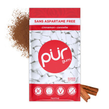 PUR Gum, Cinnamon, Sugar Free, Xylitol, 55 Pieces (Pack of 1)
