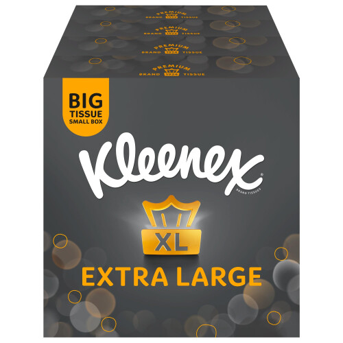 Kleenex Kleenex Extra Large Facial Tissues, 4 Compact Boxes