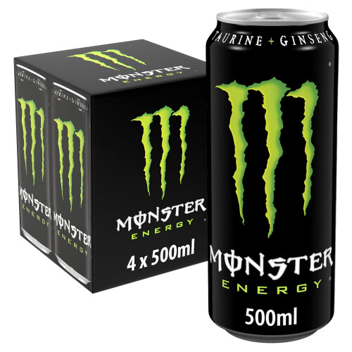 Monster Energy Drink 4 x 500 ml 1