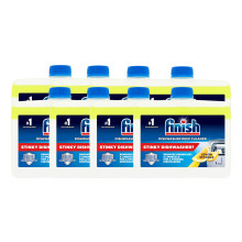 Finish Dishwasher Machine Cleaner | Lemon | 8 Washes (250ml x 8) |Deep Cleans and Helps to prolong life of your dishwasher