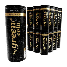 Green Cola, Caffeine Free, 24 x 330ml, No Sugar
