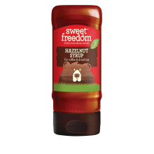 Sweet Freedom Hazlenut Syrup 350g: Natural Sweetness
