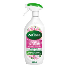 Zoflora Sweet Freesia & Jasmine Bathroom Cleaner - 800ml, Removes Soap Scum