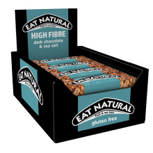 Eat Natural Dark Chocolate & Sea Salt Fruit & Nut Bars 12 x 40g