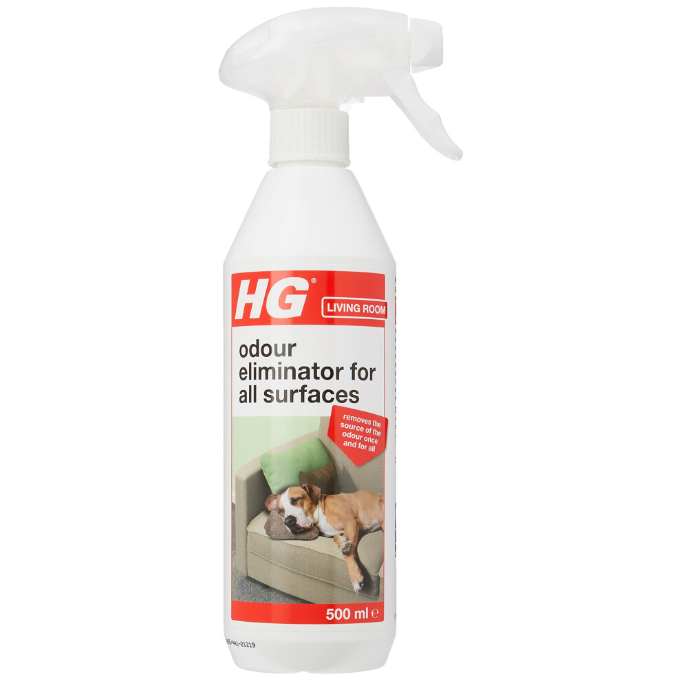 Hg Odour Eliminator 500Ml - For All Surfaces, Pet Odours