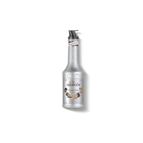 MONIN Passion Fruit Puree Mix 1L - Vegan, Natural 1