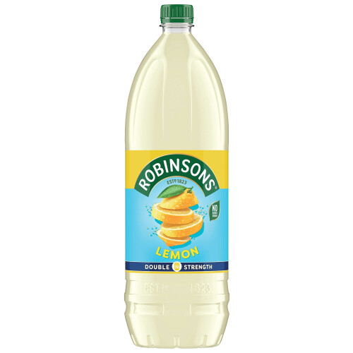 Robinsons Fruit Squash - Low Calorie - Double Strength - Lemon 1.75 Litre 1
