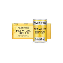 Fever-Tree Indian Tonic Water 8 x 150 ml (Pack of 3 Total 24 Cans)