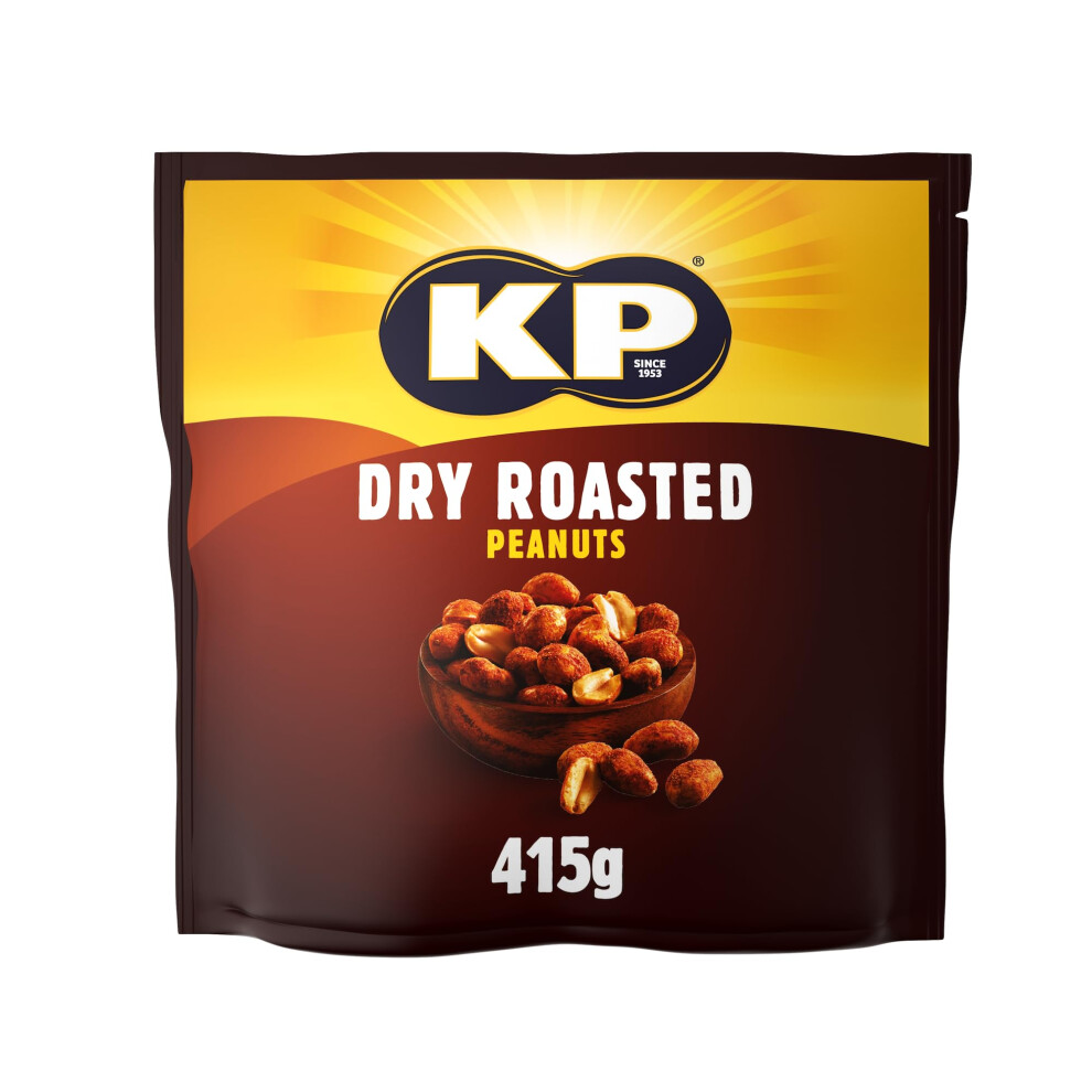 Kp Dry Roasted Peanuts Share Size, 415G