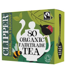 Clipper Organic Everyday Fairtrade Teabags, 80 Count