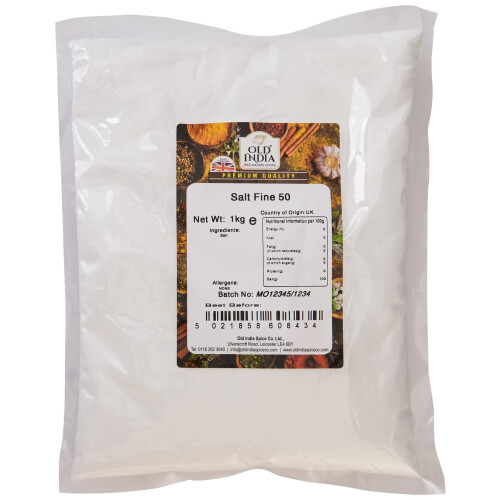 Old India Salt Fine 50 1kg 1