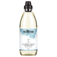 Wilton London Eco Laundry Liquid, Unscented, Non-Bio, 1 Litre