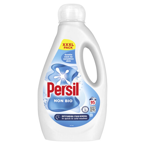 Persil Persil Non Bio Laundry Liquid 2.565L (95 washes): Stain Removal 1