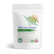 Wild Yam - 90 Tablets 500mg - Menopause Estrogens Properties UK (V)