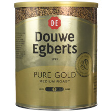 Douwe Egberts Pure Gold Instant Coffee - 1 x 750g Tin