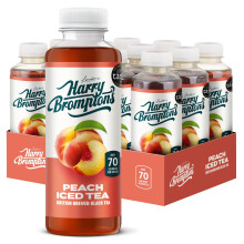 Harry Brompton's London Ice Tea, Peach, 500ml (Pack of 12)