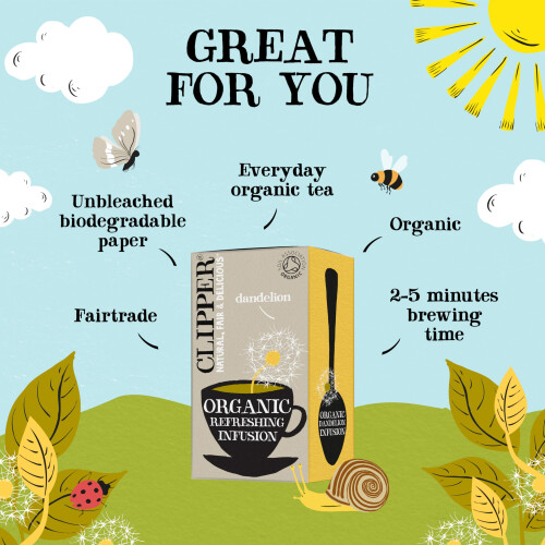Clipper Clipper Organic Dandelion Tea, 120 Bags 2