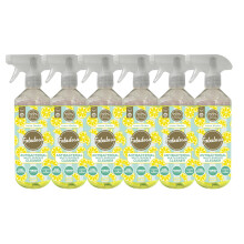 Fabulosa Antibacterial Disinfectant Spray, All Purpose Multi Surface Cleaner, 500ml, 6 pack, Lemon Sherbet