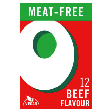 OXO 12 Meat-Free Vegan Beef Flavoured Stok Cubes, 71 g (Pack of 1)
