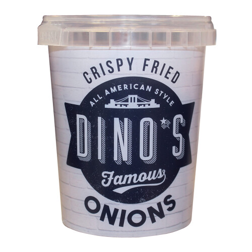 Dino's Crispy Fried Onions, 150g Tub 1