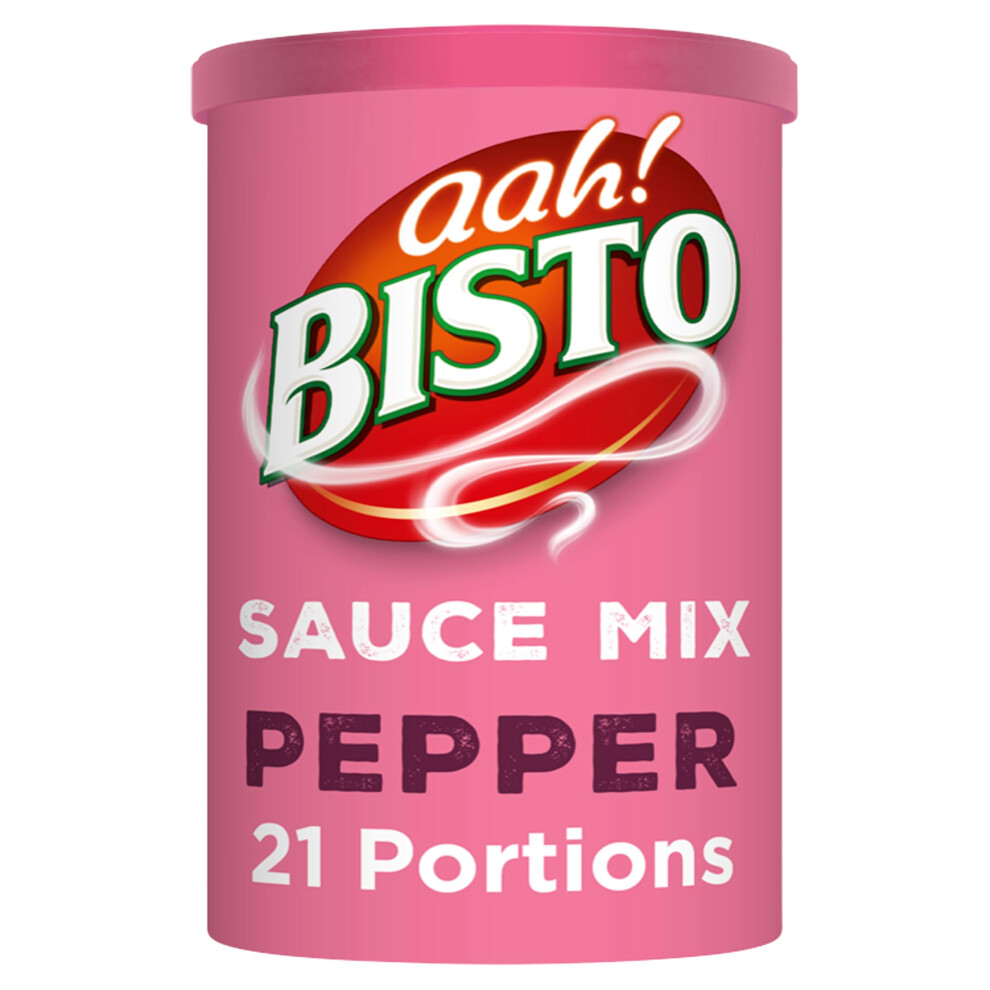 Bisto Deliciously Creamy Pepper Sauce Mix, 185 G Drum (Pack Of 1)