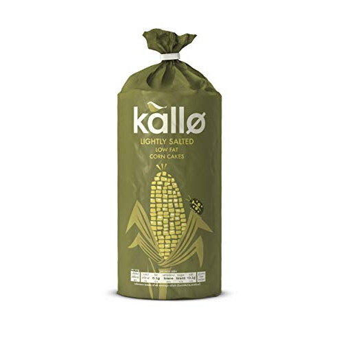 Kallo Lightly Salted Corn Cakes, 130g (Pack of 5) 2