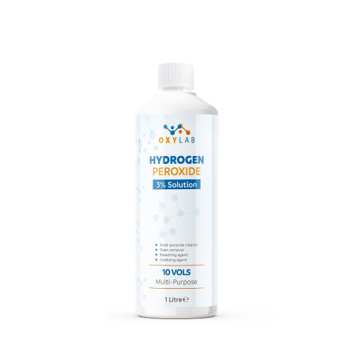 OxyLAB Hydrogen Peroxide 3%, 1 Litre - 10 Vols 1
