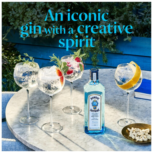 Bombay Sapphire Premium London Dry Gin, 70cl 2