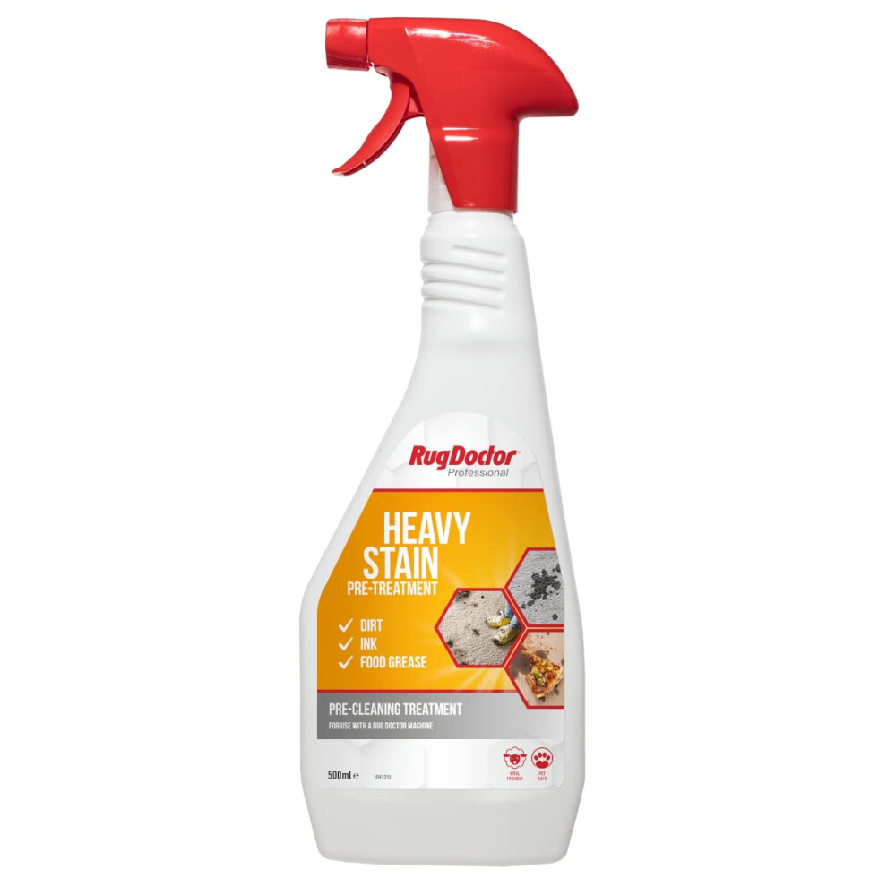 Rug Doctor Heavy Stain - Pre Treatment, 500Ml Trigger Spray