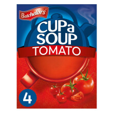 Batchelors Cup a Soup Tomato Instant Soup Sachets, 4 Sachets, 93 g (Pack of 1)