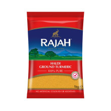 Rajah Spices Haldi Ground Turmeric | Holud | Haldi | Haldar | Haladi | (1kg)
