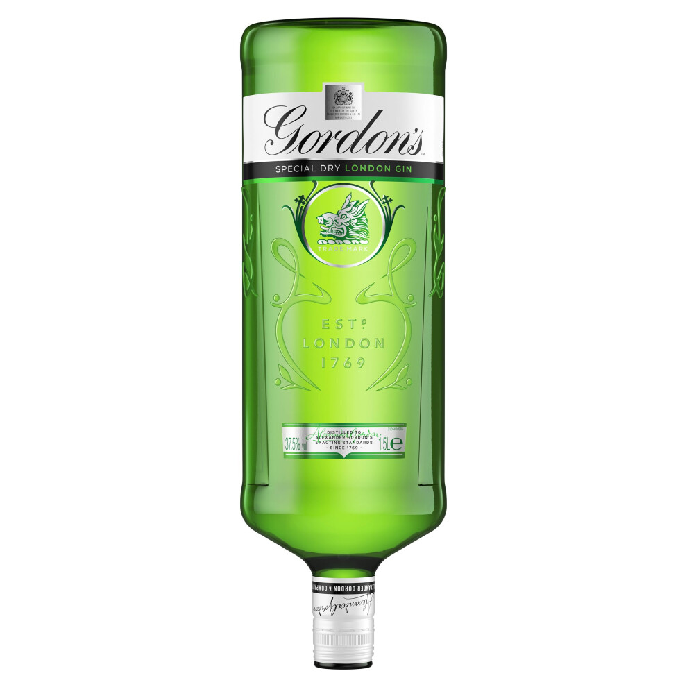 Gordons Gordon's Dry London Gin 1.5L 37.5% - Triple-Distilled