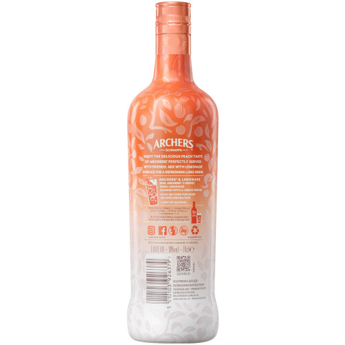 Archers Peach Schnapps, 70cl 2