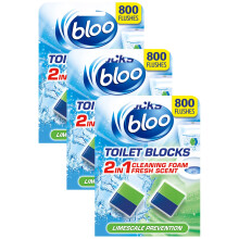 Bloo Toilet Blocks Limescale Prevention, Pack of 6