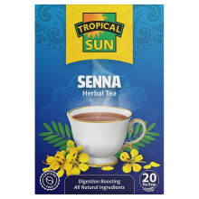 Tropical Sun Senna 20 Tea Bags, Caffeine Free with Natural Ingredients