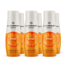 SodaStream Orange Mix Flavours, 6 x 440ml