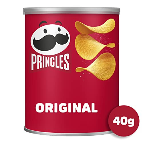 Pringles Pringles Original Potato Chips, 40g (Pack of 12) 2