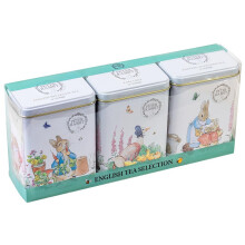 New English Teas Beatrix Potter Tea Tin Gift Set with 120 teabag selection