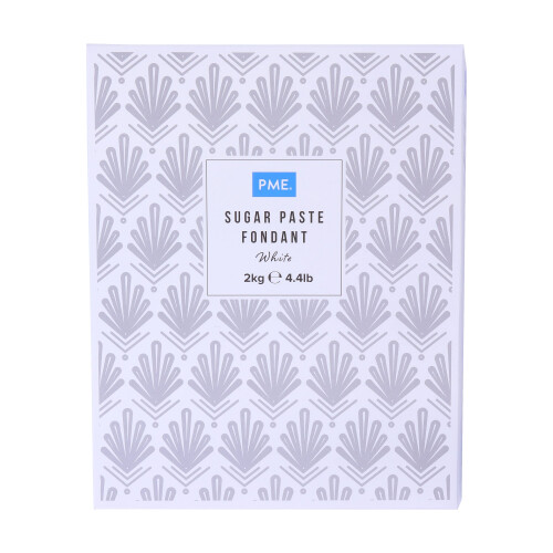 PME Sugar Paste Fondant – White 2kg 1