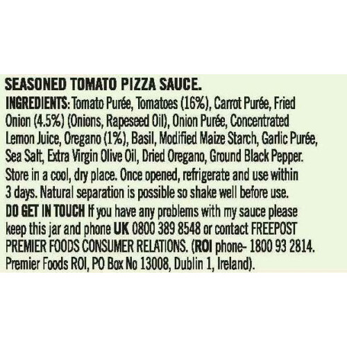 Loyd Grossman Pizza Topping Sauce 350g 2
