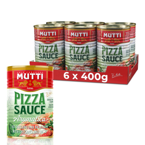 Mutti Flavoured Pizza Sauce 6 x 400g 1